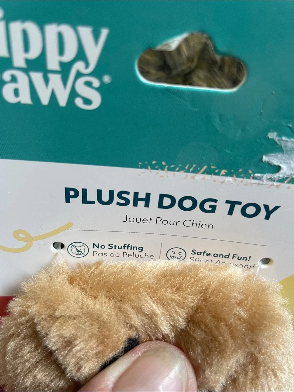 Plush Pet Toys Raccoon & Hedgehog Zippy Paws